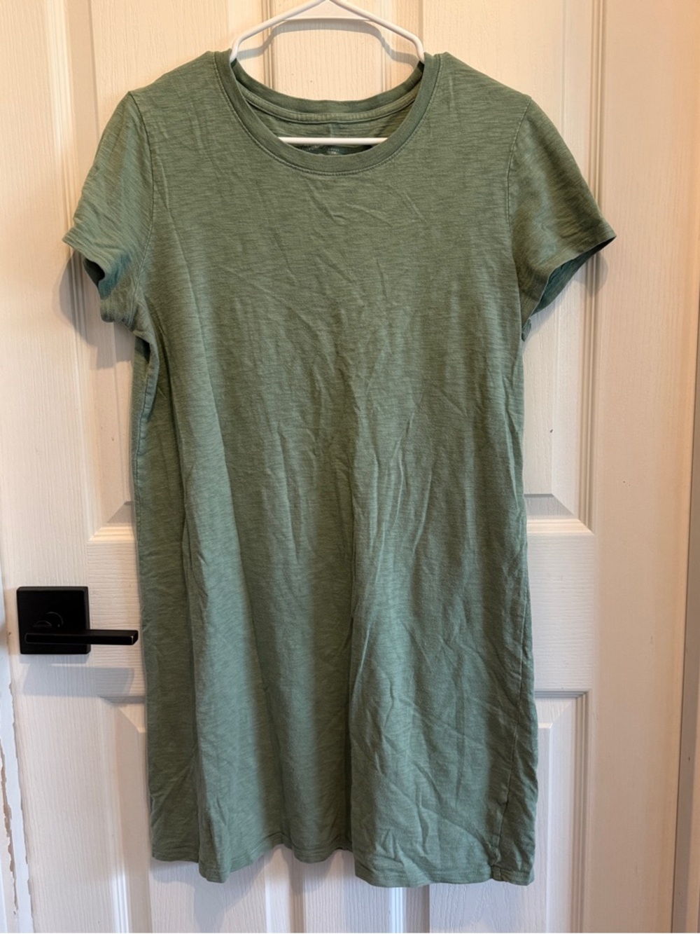 Universal Thread Short Sleeve Crewneck Dress - Sage